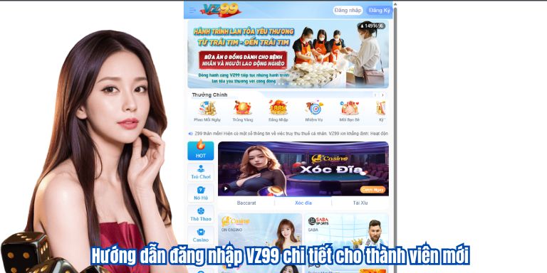 Đăng Nhập Vz99 Hướng dẫn đăng nhập VZ99 chi tiết cho thành viên mới